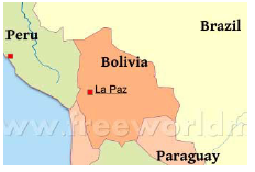 Bolivia Map